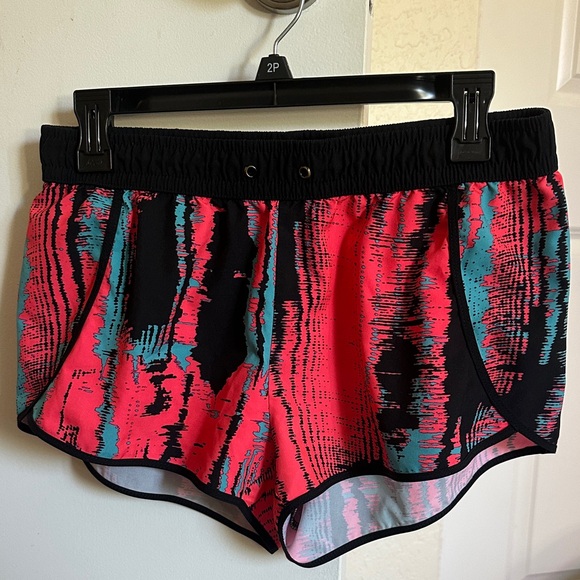 Fabletics Pants - Fabletics Pink and Black Athletic Shorts